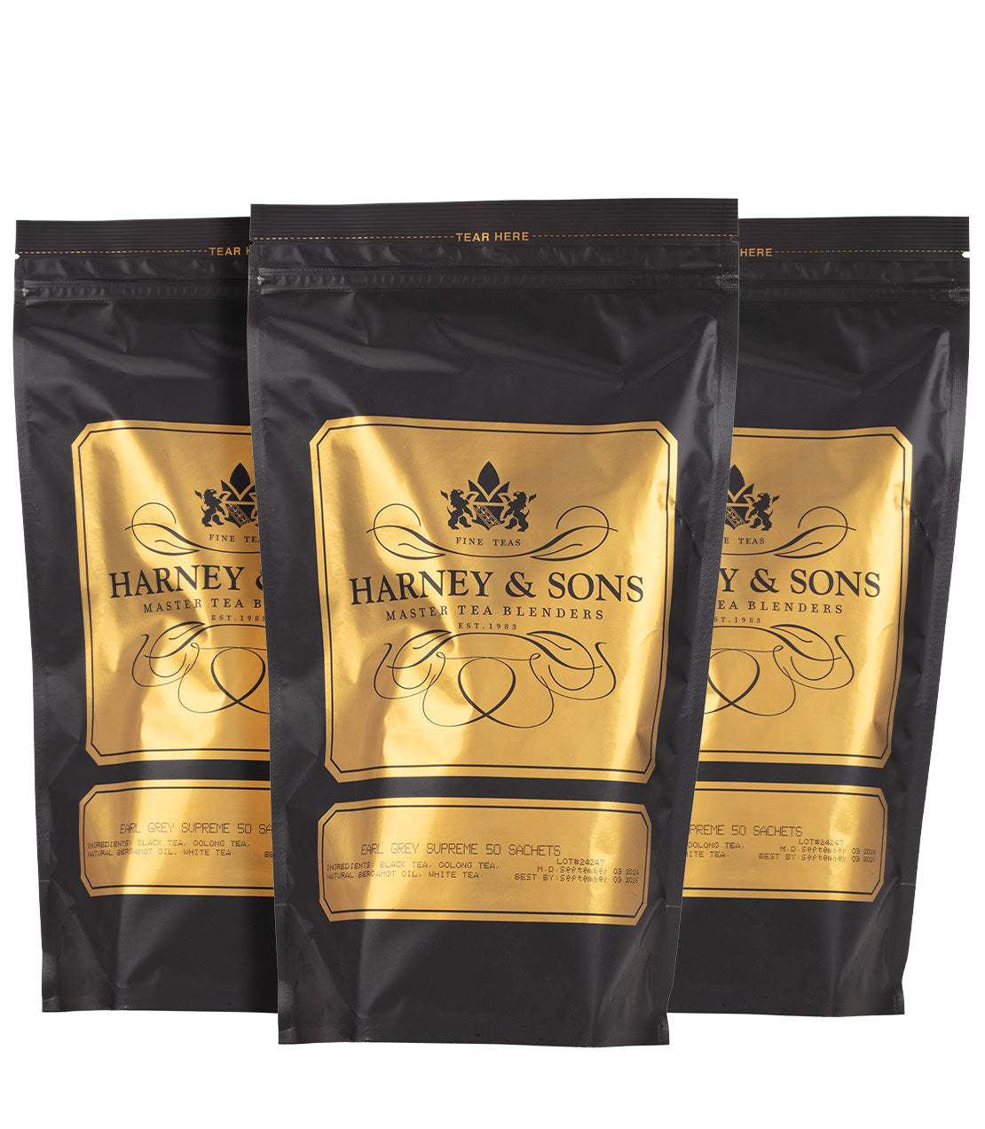 Earl Grey Supreme Trio ¨C 3 Bags of 50 Sachets