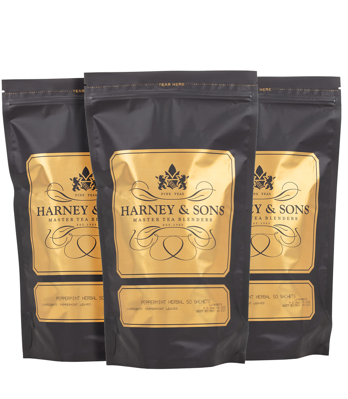 Peppermint Herbal Trio ¨C 3 Bags of 50 Sachets
