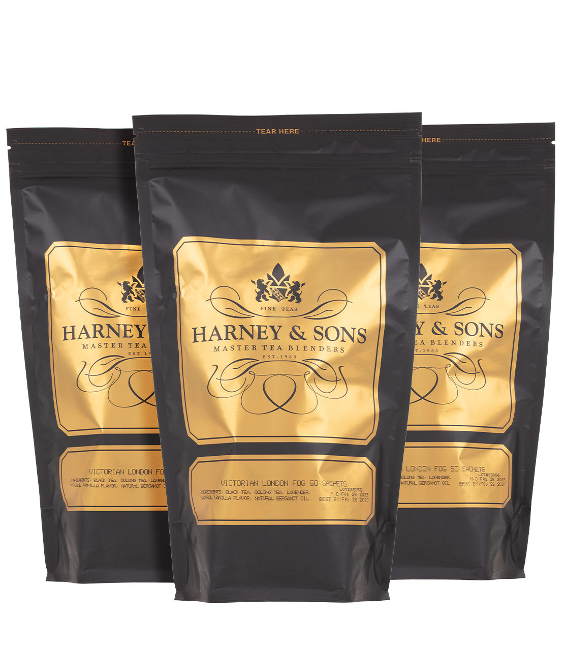 Victorian London Fog Trio ¨C 3 Bags of 50 Sachets